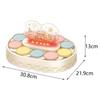 Lights Automatic Rotating Cake Machine Music Macarons Dessert Display Turntable Rack Swing Tray Birthday Party Decoration