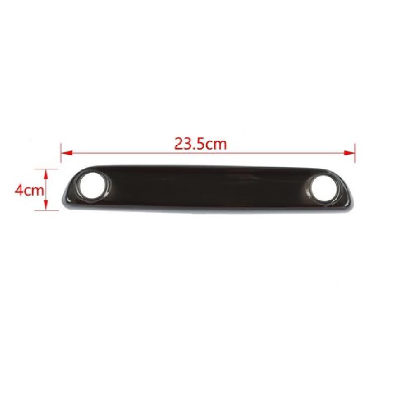 Smoked Black Rear Brake High Light Panel Cover Trim Bezel for Chrysler 300 2011+