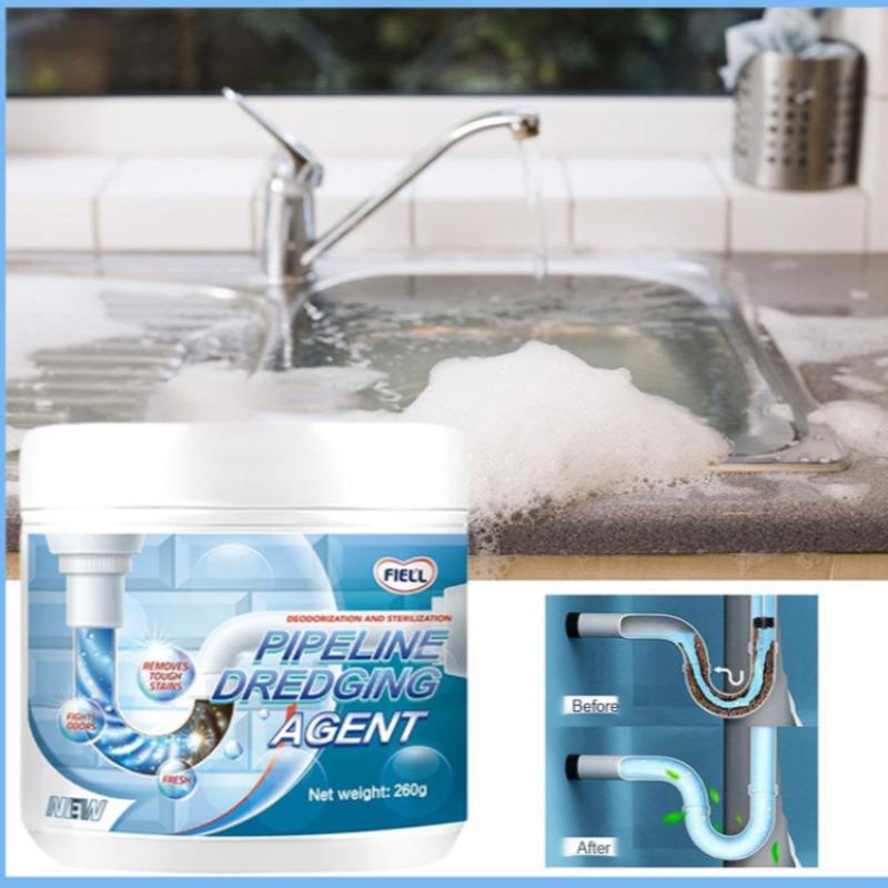 Active Oxygen Pipe Unclogging Agent One Second Dissolve Odor Drain Powerful Unclogging Kitchen,toilets and Bathroom Floor Drains