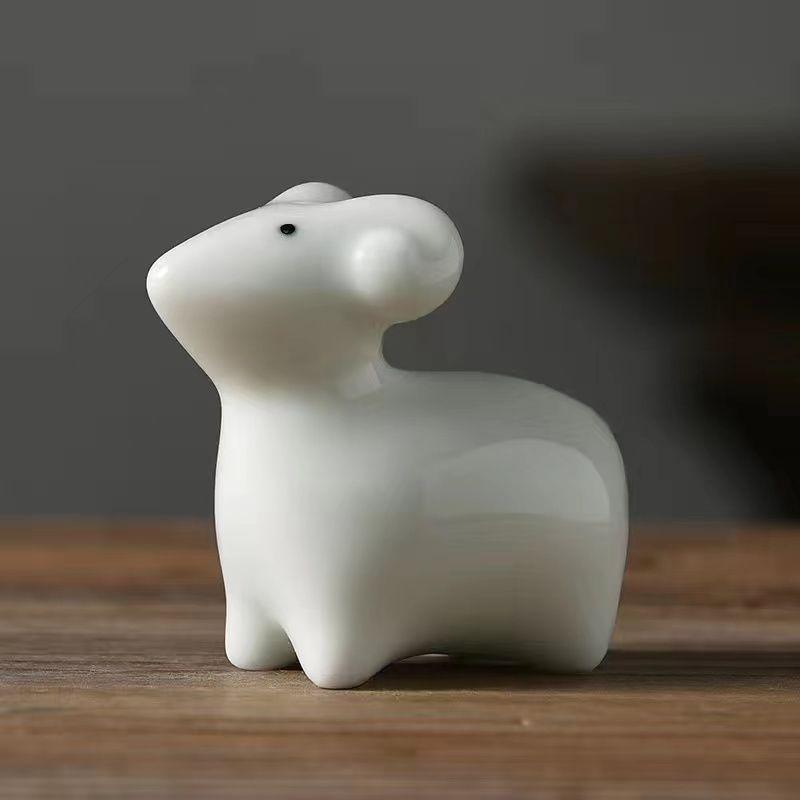 Coarse pottery Twelve Chinese Zodiac Tea Pet Tea Set Tea Ceremony Tea Culture Tea Set Accessories Decoration