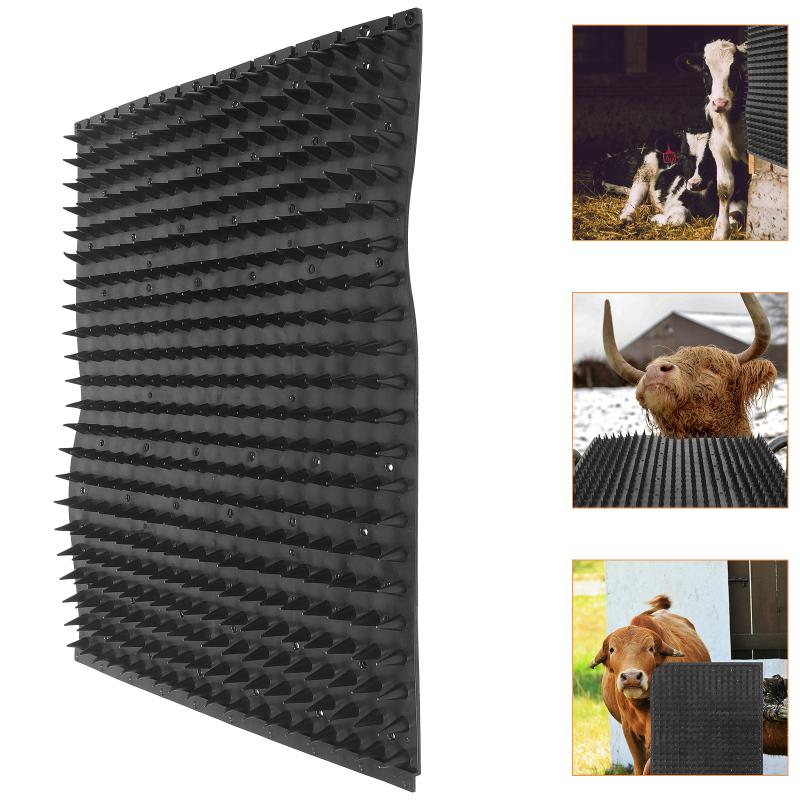 Automatic Cattle Grooming Brush Livestock Scratching Machine for Farm Ranch–Cow Horse Sheep Itch Relief and Cleaning Tool