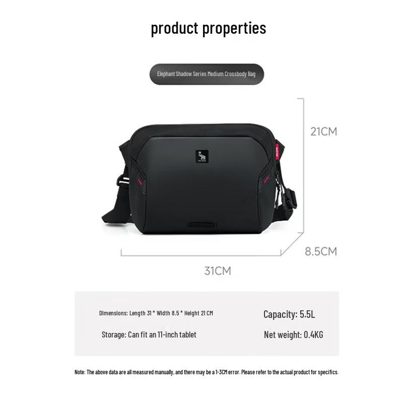 OIWAS Men s Elephant Shadow Series Crossbody Bag