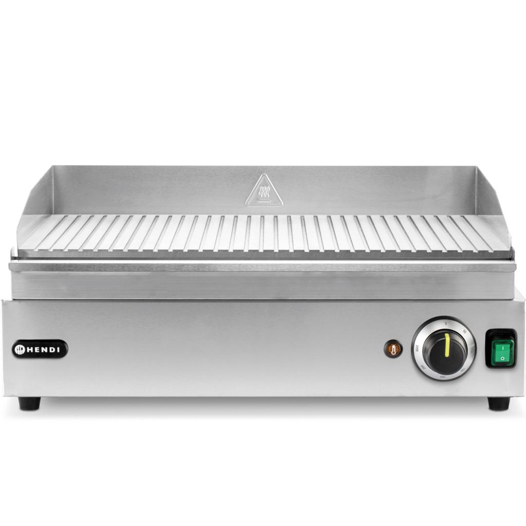 Electric Grill, Grooved Grill Plate, 527 X 404 Mm, 2400 W