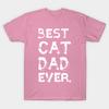 T Shirt Women Best Cat Dad Ever Harajuku Print Kawaii Tshirt Summer Short Sleeve Female T-Shirt Top Tee