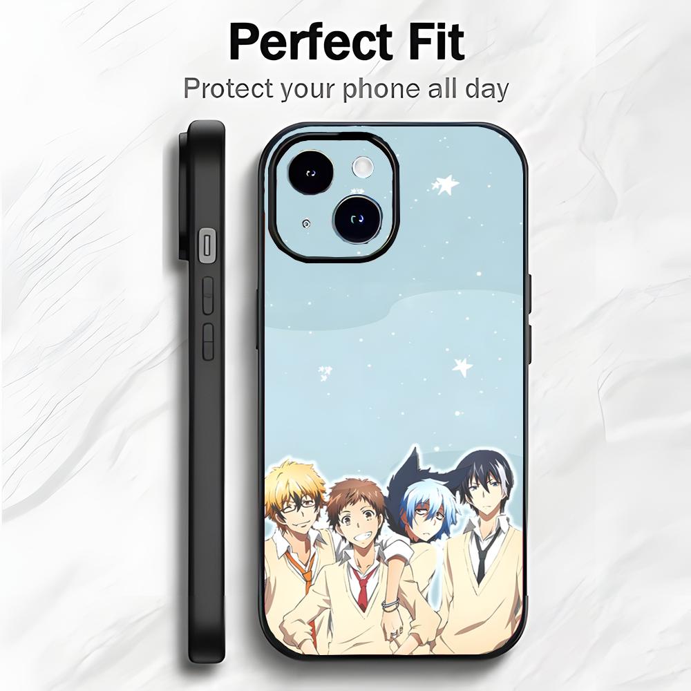 Dark Supernatural Anime S-Servamp Phone Case Phone Case Soft Packaging Lightweight For iPhone17 16 15 14 13ProMax