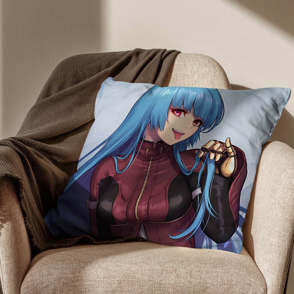 Mai Shiranui KOF Iori Yagami Cushion Cover Suitable For Sofa Car Bedroom Office Cushions Decorative Pillow Case