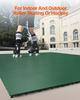 Gym Flooring Set 8 PCS Interlocking PP Puzzle Tiles Green