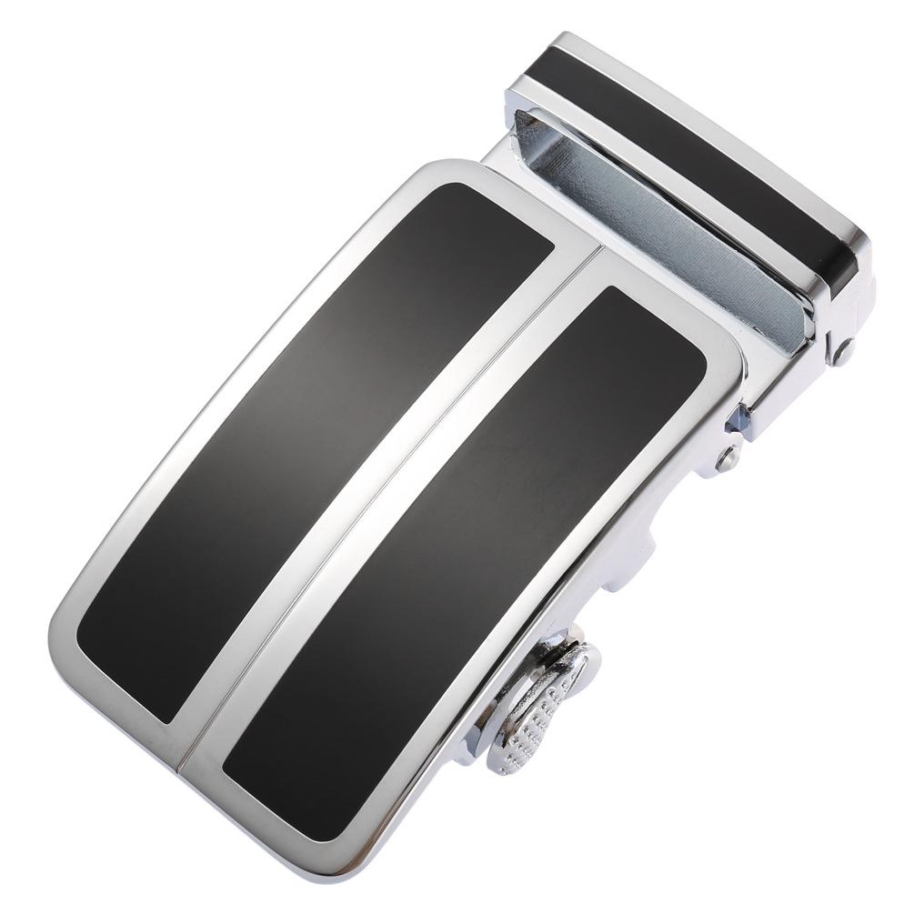 1 шт. Деловая, Мужская, Пряжка для ремня с кнопкой, Сплав цинка, Пряжка для ремня, Автоматическая пряжка для ремня Ly36-0074