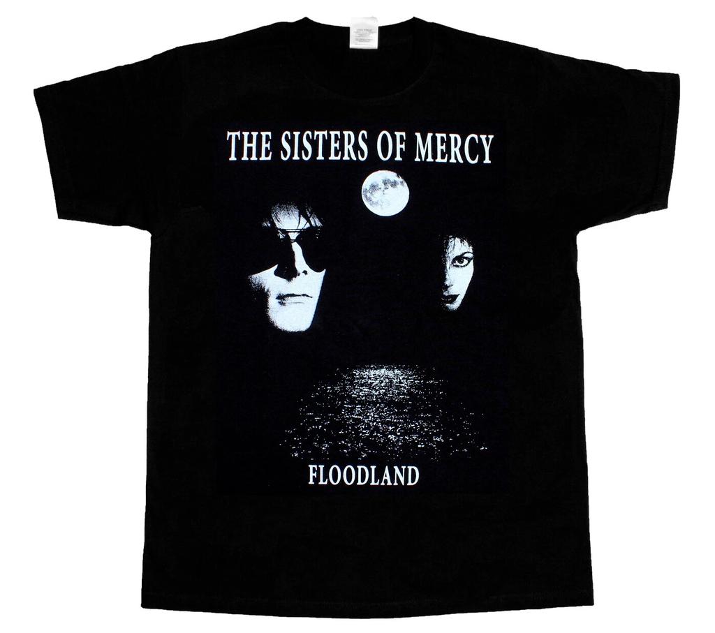 sisters of mercy floodland gothic rock NEW BLACK T-SHIRT 3XL 4XL 5XL