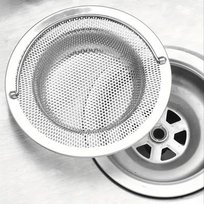 Premium Stainless Steel Kitchen Sink Strainers Anti-Clogging Mesh Drain Stoppers with Deep Baskets,Dishwasher Safe