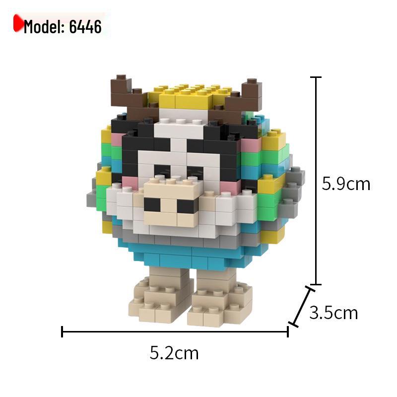 Shan Hai Jing Cross-Border Micro-Particle Educational Building Blocks for Children