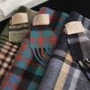 High Quality 100% Wool Scarf Men Winter Autumn Pure Wool Fashion Classic Warm Thick British Versatile Muffler Male Shawl Women