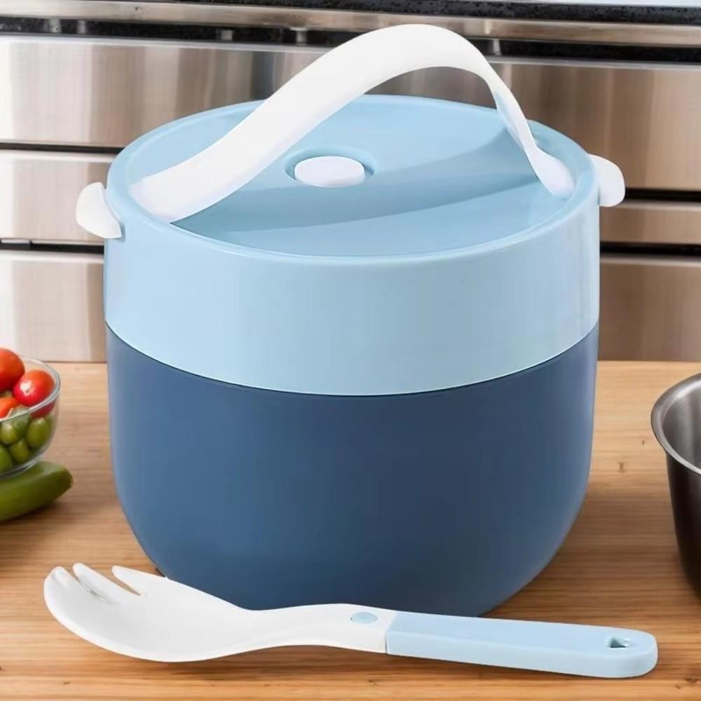 Borcan Termic pentru Alimente 600ml, Recipiente Termos Izolate în Vid, Cupă Izolată pentru Supă, Depozitare Lapte