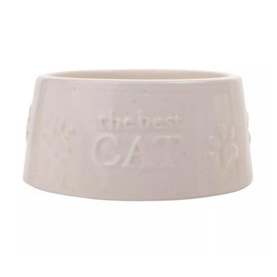 Best Of Breed The Best Cat Paw Print Cat Bowl