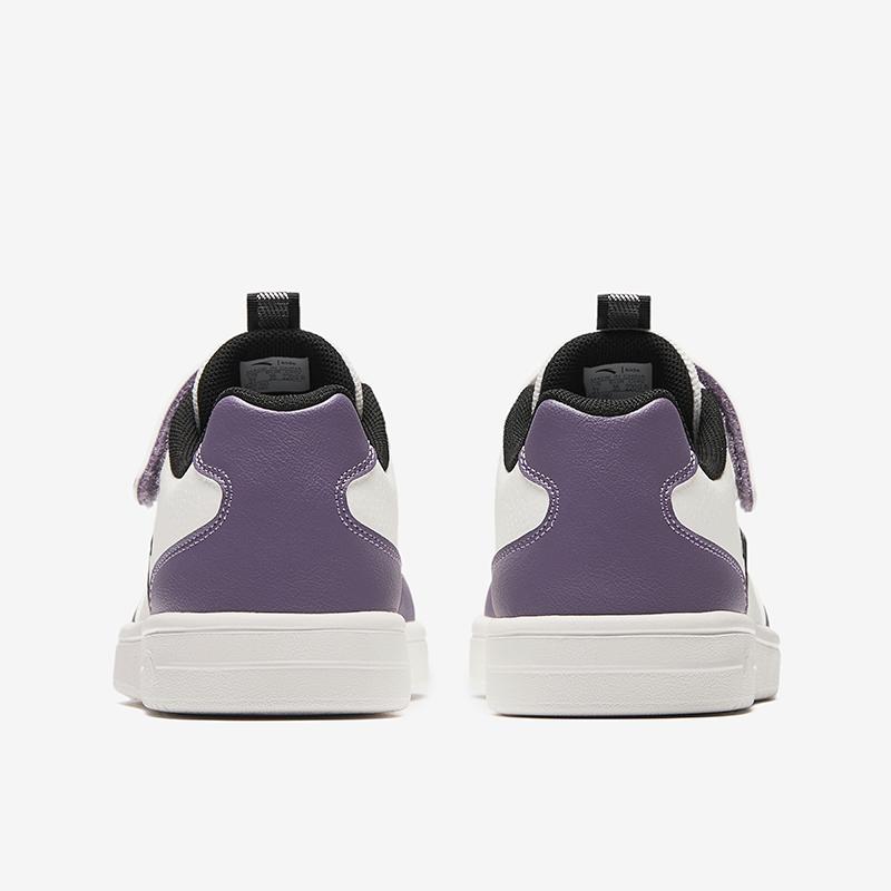 Anta Kids Trendy Color Block Simple Comfortable Versatile Sports Casual Anti-Kick Lightweight Shock Absorption Low-Top Kids Skate Shoes A12538077
