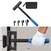 4 In 1 Hinge Adjustment Tool Set for Round Bolt Doors Residential Hanger Wrench And
