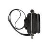 Gucci GG Canvas Leather Mini Crossbody Bag Black Daily Travel 643882-H9HLN-1000
