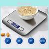 Stainless Steel Kitchen Weighing Scale With Precise 1g Accuracy For Baking And Coffee Preparation