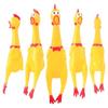 Screaming Chicken Dog Toy Squeeze Squeaky Dog Toys Interactive Puppy Toys Cleaning Teeth Chew Toys for Dogs Pet Supplies 1pcs