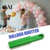 Balloon Knotting Device 3D Printed Knotter Tool, Lightweight Tying Helper for Latex Tool Balloons, Fast Aid Kids, Adults, Party Setups