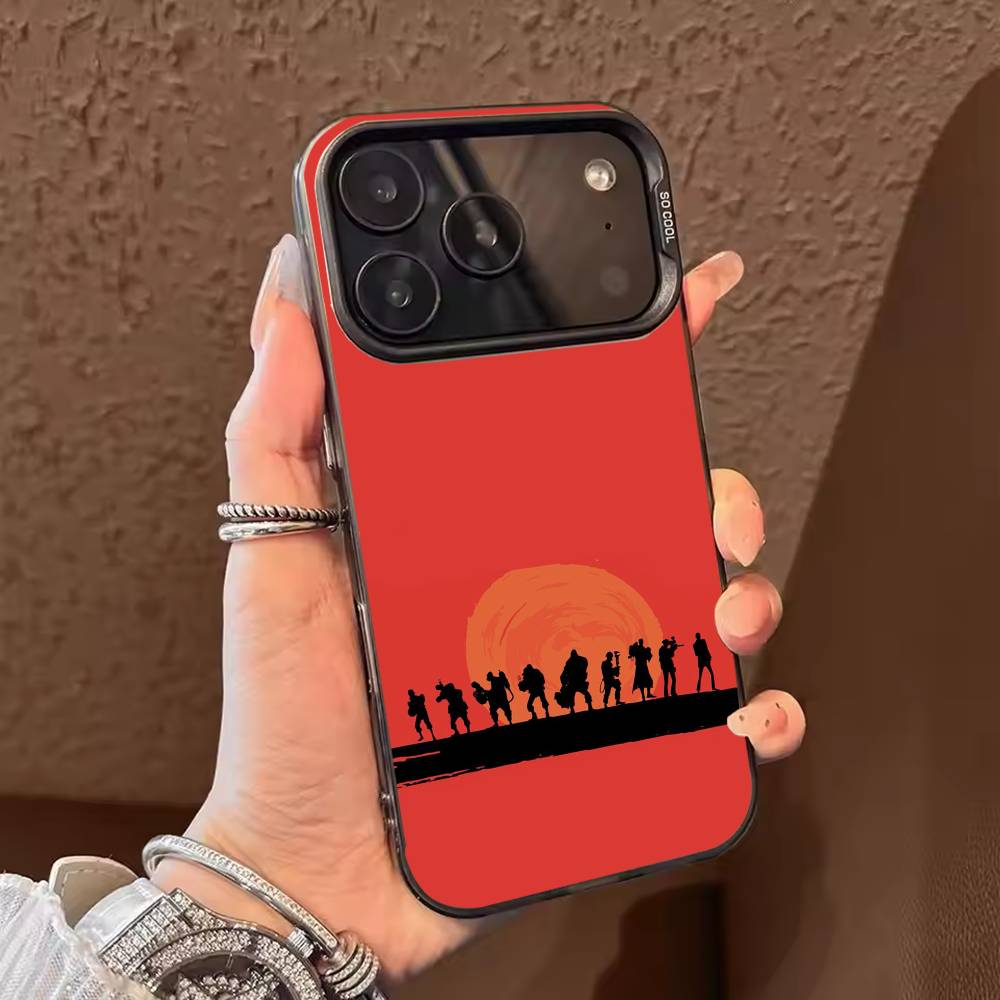 

Buff Team F-Fortress 2 TF2 Phone Case Color Silver Shell For IPhone 17 16 15 14 13 12 11 Pro Max Plus iPhone12PROMAX