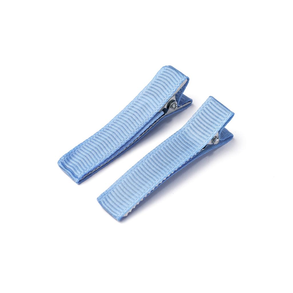 10pcs/Lots Colored Flat Band Hairclip Ribbon Metal Hair Clips for Handmade DIY Hairpin Jewelry Making Accessories