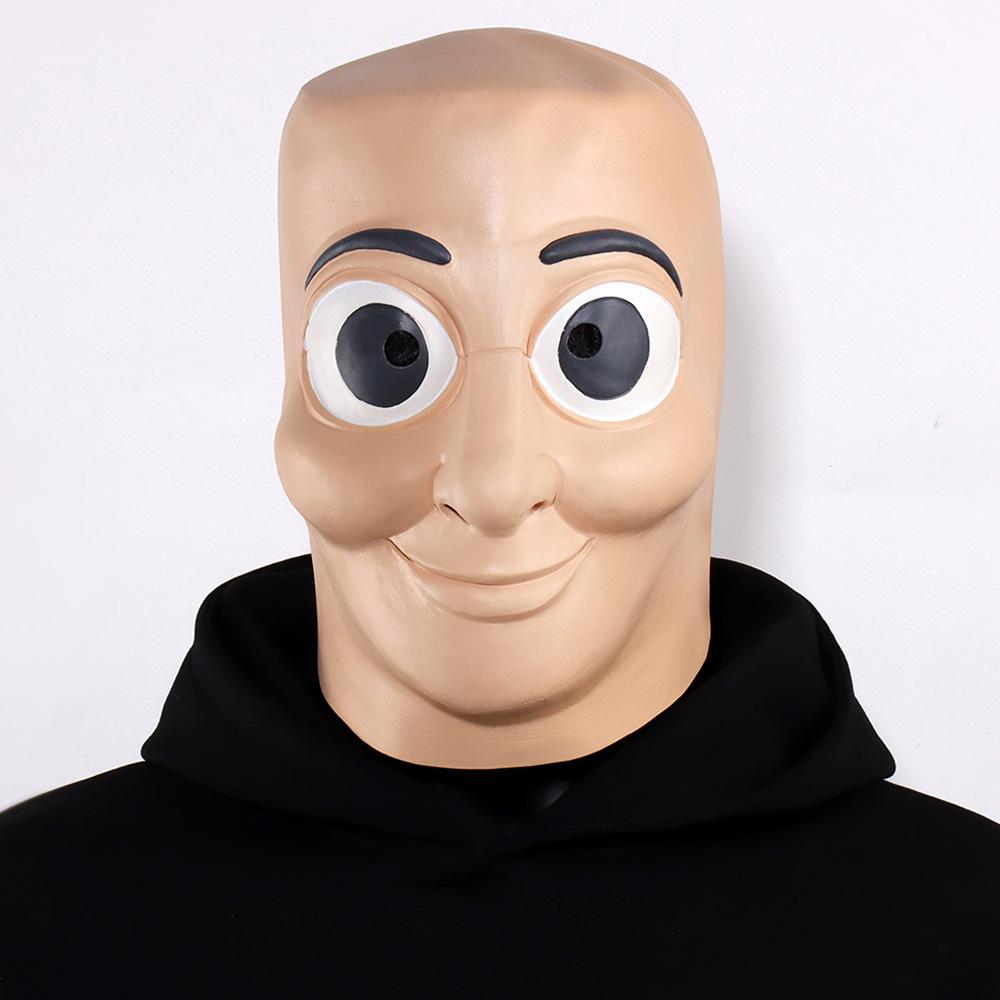 

Funny Tung Tung Tung Sahur Mask Cosplay Full Face Latex Masks Helmet Halloween Carnival Dress Up Party Costume Props Gifts