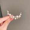 Elegant Star and Moon Series Pearl Brooch French Temperament High-end Women