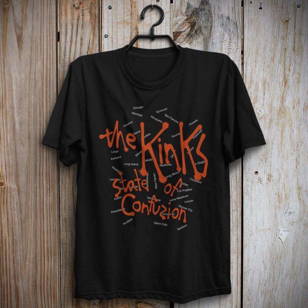 

State Of Confusion The Kinks Come Dancing Heart Of Gold Rock Labour Of Love Tee Unisex T-Shirt L
