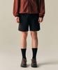 [City Leisure] Elastic Waist Shorts [Black]