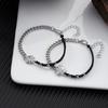 Halloween Gothic Punk Spider Bracelet for Women Men Silver Color Spider Handmade Weaving Couple Bracelet Party Jewelry Gifts