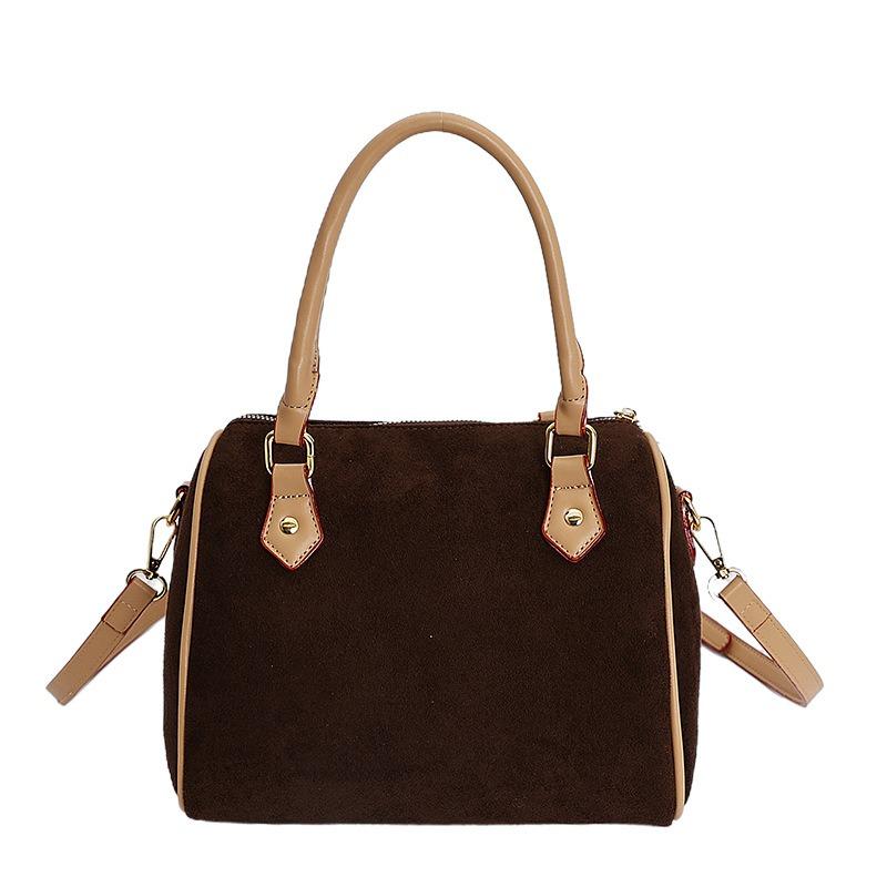 Fashion Retro Matte Small Bag Women's New Versatile Messenger Bag Autumn and Winter Handbag Pillow Bag