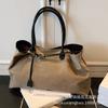 Premium sense large-capacity bag women's 2025 new fashion commuter versatile shoulder bag casual out tote bag