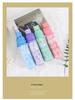 Cherry Blossom Transparent Automatic Umbrella - Soft Girl Three-Fold Design