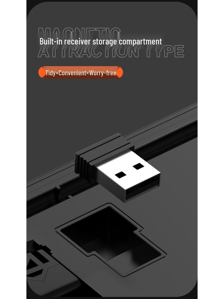 Three-Mode Wireless/Wired Bluetooth Mechanical Keyboard - 87-Key Gradient Side-Engraved Gaming & Office Edition