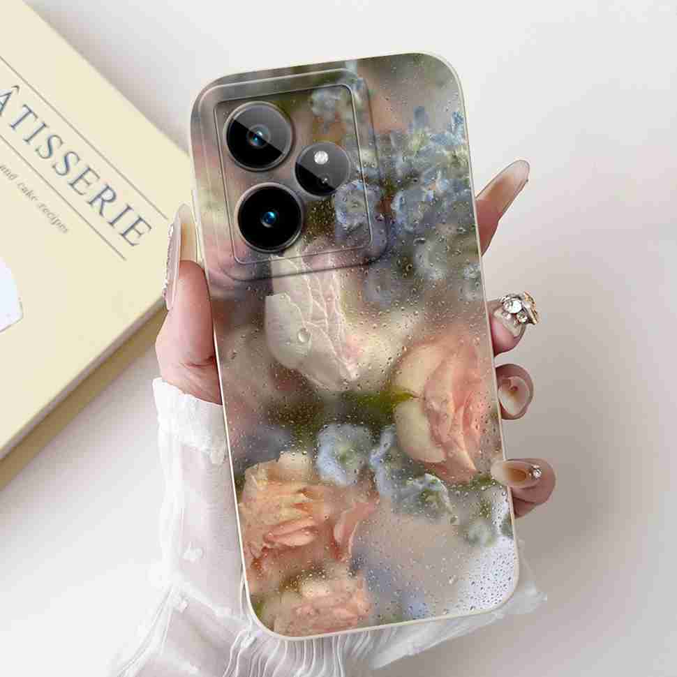 For Realme GT 7 5G RMX5061 Case Popular Butterfly Print Soft Silicon Back Cover For Oppo Realme GT7 5G 6.78" Phone Shell Coque