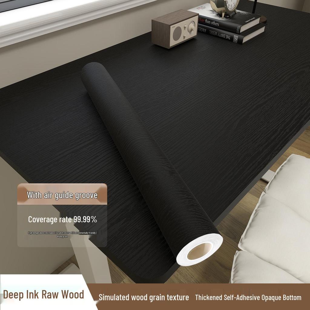 Self-Adhesive Wood Grain Decorative Film for Furniture and Cabinets