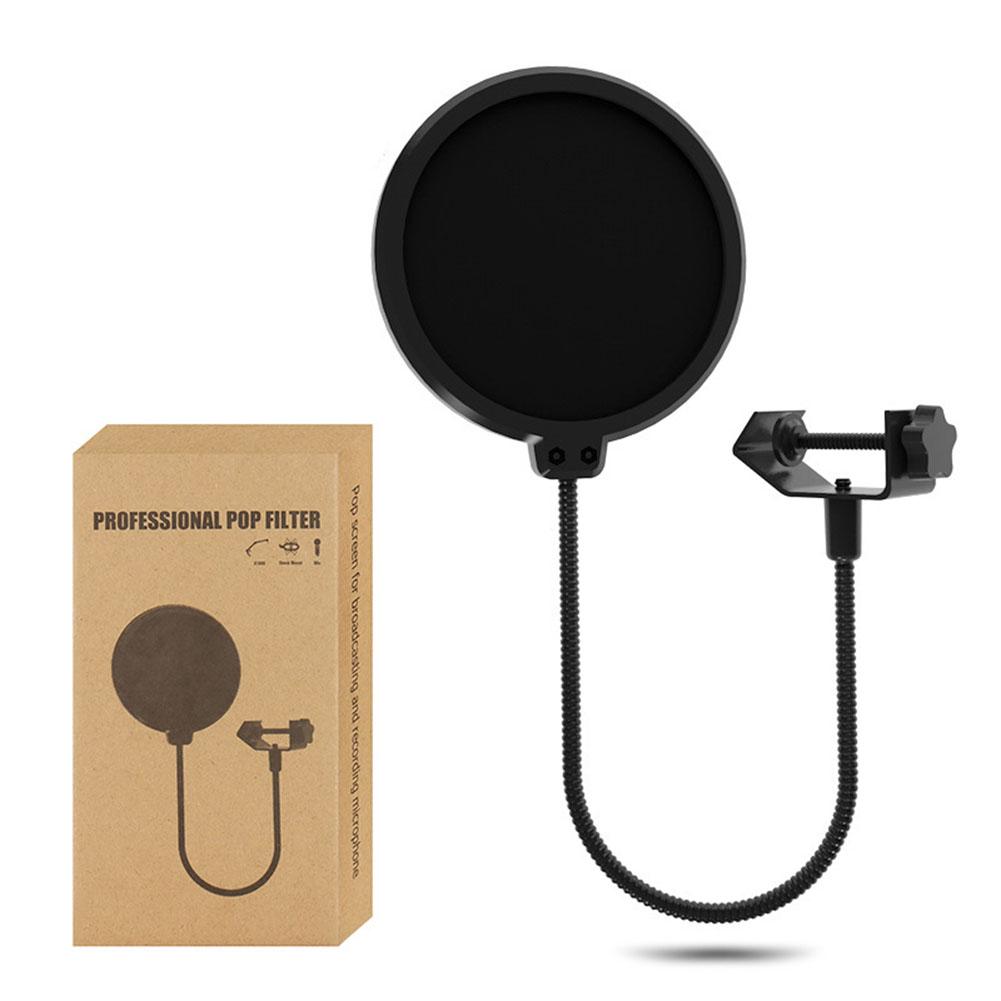 Adjustable Filter Double Layer Flexible Mic Shield