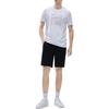 Fila Solid Color Knitted Casual Breathable Five-Point Shorts Men Shorts Black F11M227603FBK