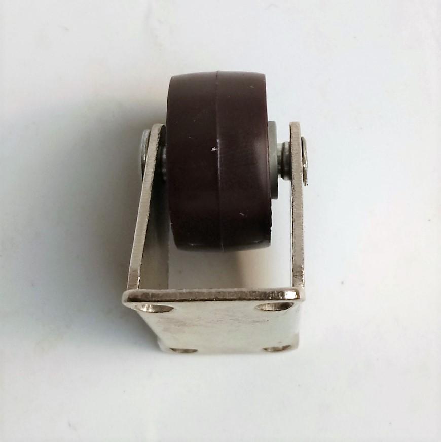 Красный полиуретановый поворотный ролик для легкой мебели