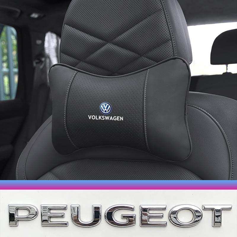 Car Interior Seats Are Comfortable and Soft with Soft Headrests Valve Cap For VW Golf Amarok T5 Phaeton Teramont ID3 Tiguan Zj6