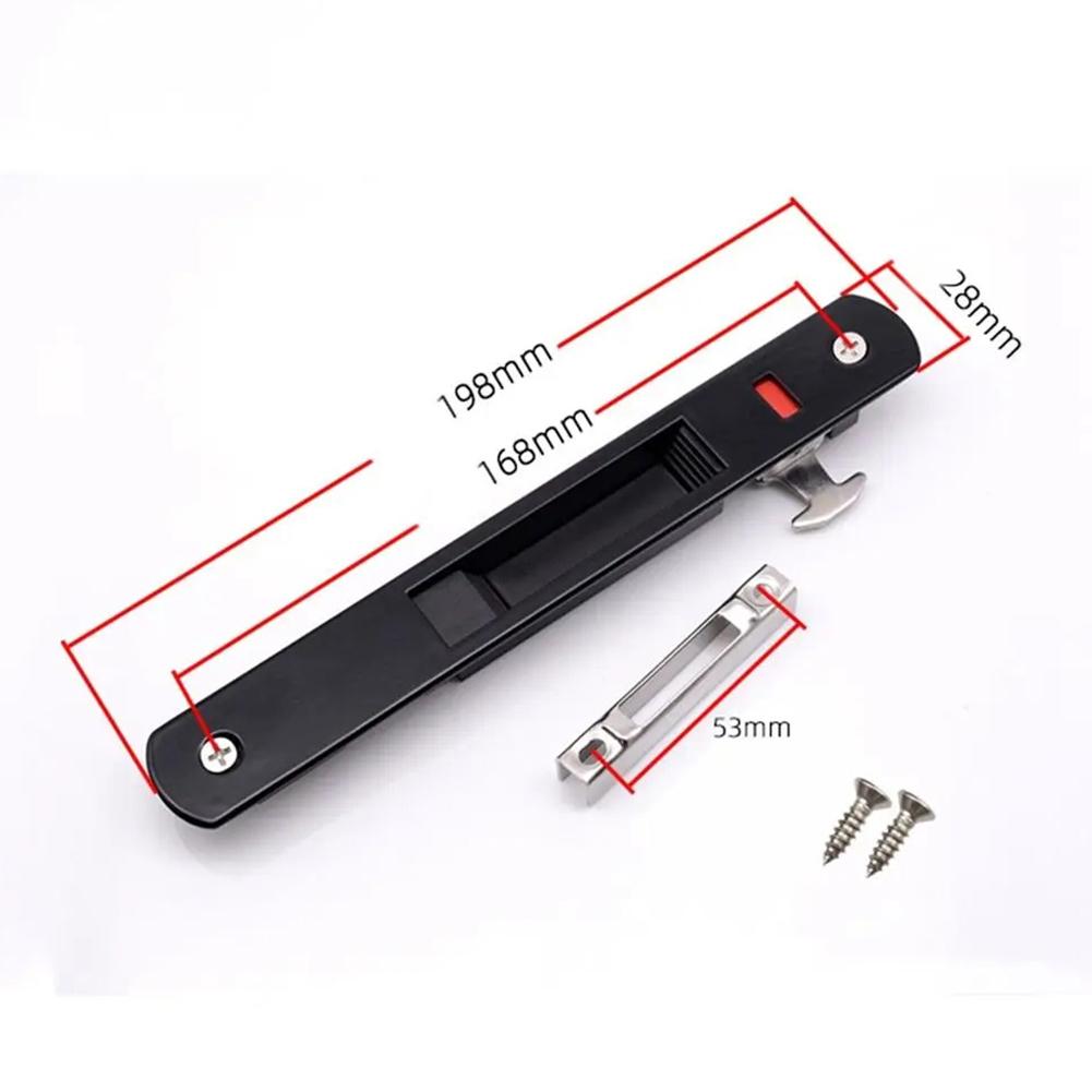 Zinc Alloy Sliding Door Lock Hook 90 Type Window Latch for Enhanced Security