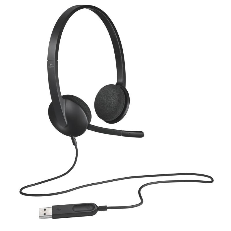 Logitech H340 Stereo USB Wired Headset