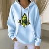 Women's Fashion Casual Christmas Angel Print Pullover Long-Sleeve Sweatshirt