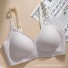 Women Seamless Wireless Thin Cup Comfortable Push Up Bra Anti Sagging Side Support