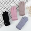 Winter Waterproof Women Gloves Touchscreen Internal Plush Keep Warm Skin-friendly Windproof Female Outdoor Gloves