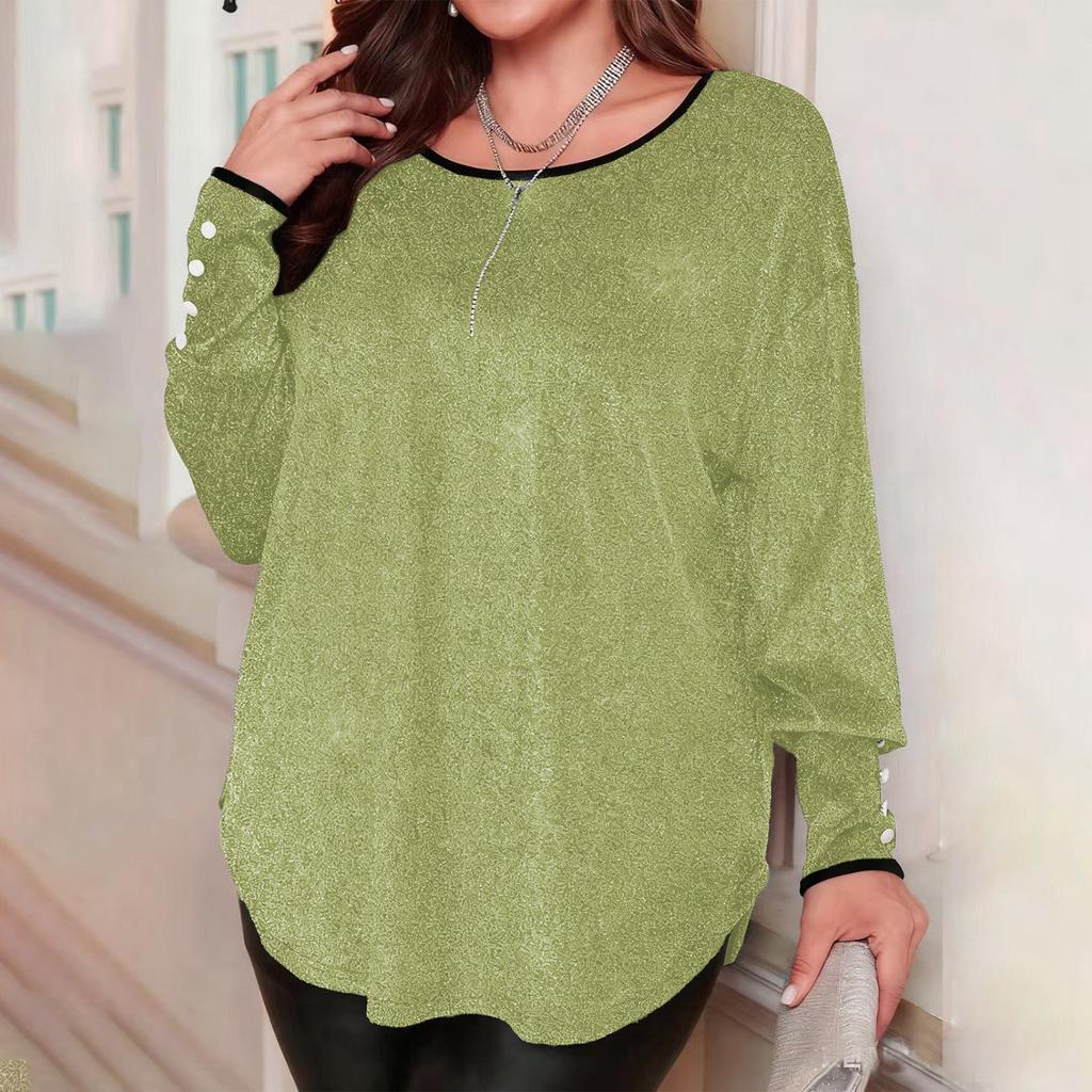Women's Fashionable Long Sleeve Elegant Commuting And Casual Top