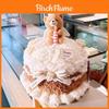 Plush Bear Cake Decor Toy With Soft Short Plush For Birthday Celebrations