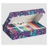 Kit de coloriage - maped - scintillant - 8 feutres à paillettes - 10 crayons de couleur - 5 tubes de gel