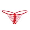 Fashion Lace Open Thongs G-string Panties Knickers Lingerie Underwear Lace Open Micro Bandage Thongs Briefs Crotchles T-back